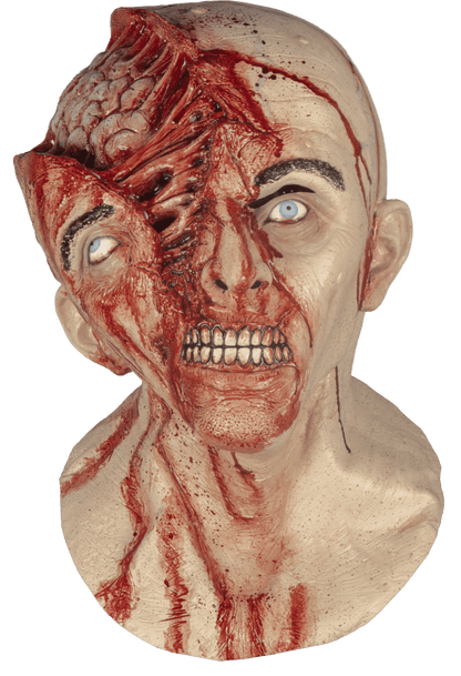 Máscara Splitting Headache Ghoulish - Disfraz de Látex para Halloween y Día de Muertos