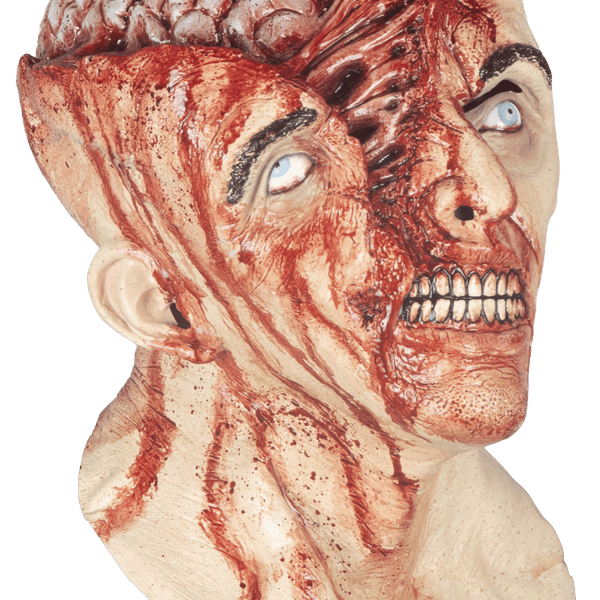 Máscara Splitting Headache Ghoulish - Disfraz de Látex para Halloween y Día de Muertos