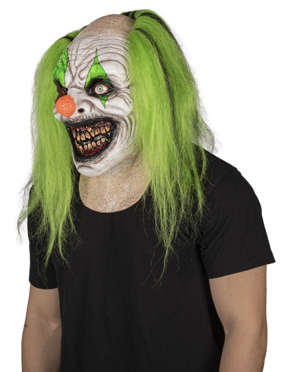 Máscara Payaso Diabólico Ghoulish - Disfraz de Látex, Kankalon para Halloween y Día de Muertos