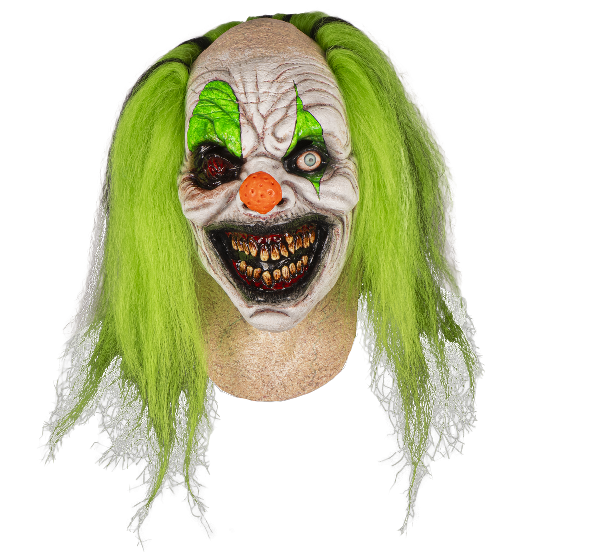 Máscara Payaso Diabólico Ghoulish - Disfraz de Látex, Kankalon para Halloween y Día de Muertos