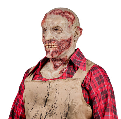 Máscara Zombi Hyper Ghoulish - Disfraz de Látex para Halloween y Día de Muertos