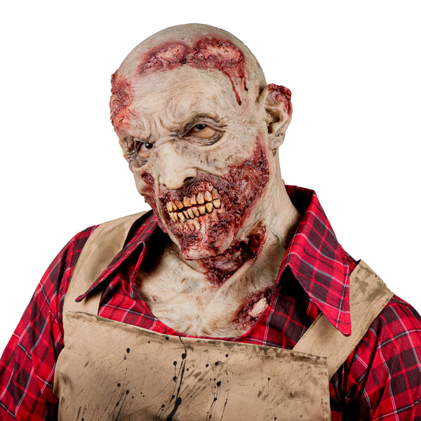 Máscara Zombi Hyper Ghoulish - Disfraz de Látex para Halloween y Día de Muertos