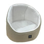 Cama para Mascota Pequeña 45 x 50 cm Color Café Ideal para perros de raza pequeña o gatos Cómoda y Duradera