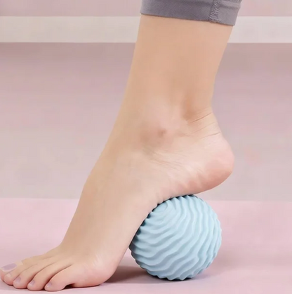Kit de Rodillo de Espuma para Masaje Muscular, Herramienta de Rehabilitación y Ejercicio, Azul, para Yoga y Pilates 7pzs