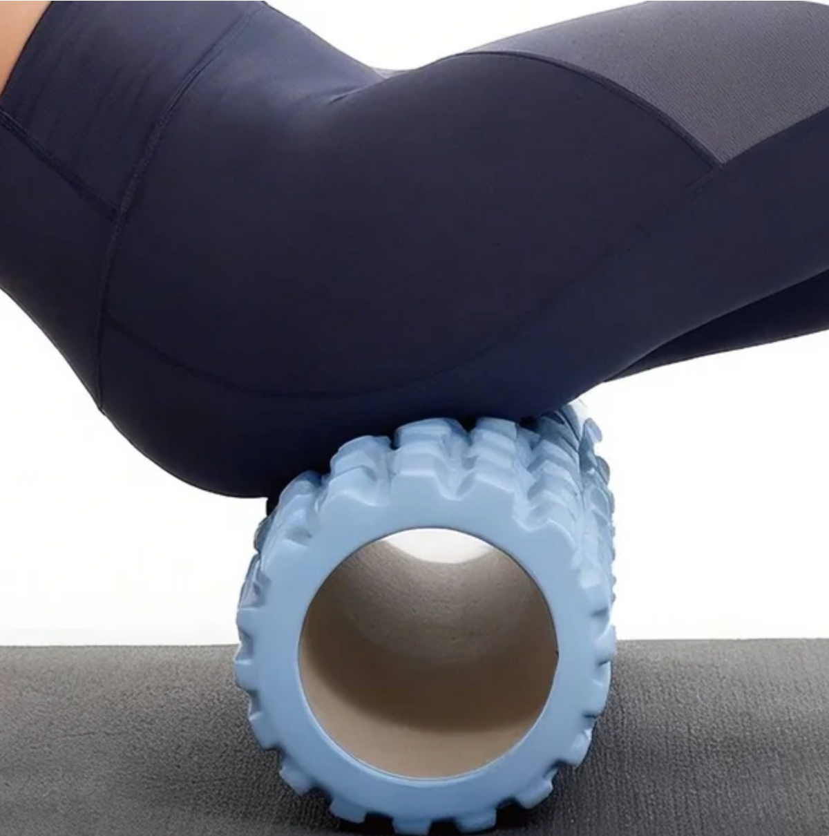 Kit de Rodillo de Espuma para Masaje Muscular, Herramienta de Rehabilitación y Ejercicio, Azul, para Yoga y Pilates 7pzs