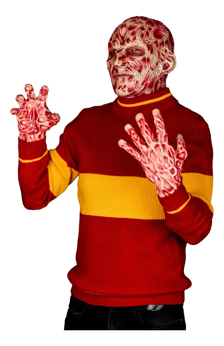 Manos Freddy Krueger Hyperhands Halloween Terror Rojo