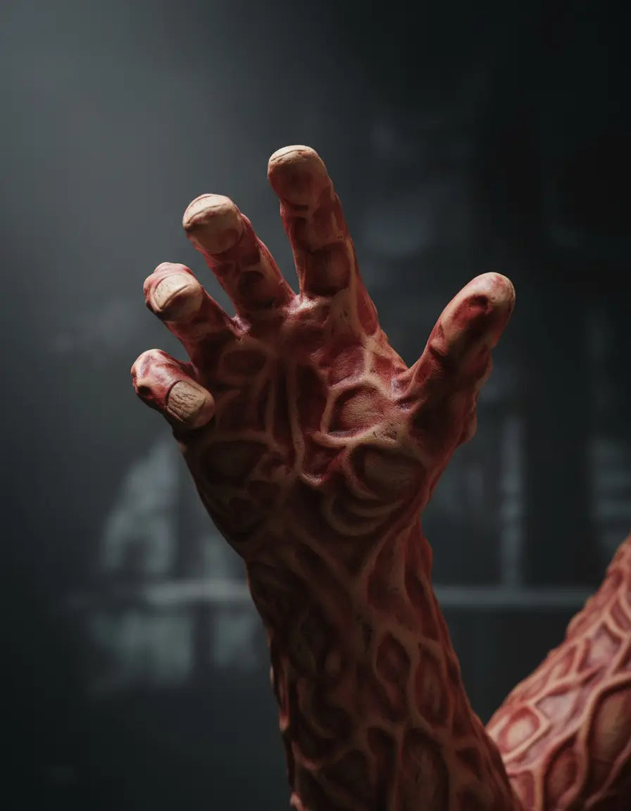Manos Freddy Krueger Hyperhands Halloween Terror Rojo