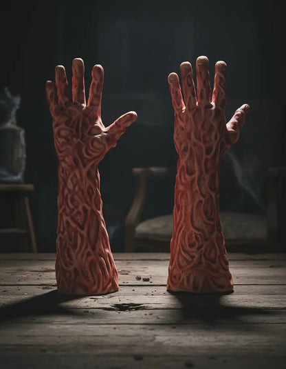 Manos Freddy Krueger Hyperhands Halloween Terror Rojo
