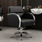 Sillón de Barbería y Estética en Vinipiel con Base Neumática y Ruedas – Comodidad y Estilo Profesional