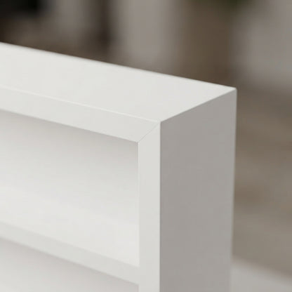 Esmaltero Organizador de Pared para Uñas 90x80 cm | Anaquel Flotante para Esmaltes de 10 Niveles PREMIUM