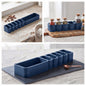 Organizador de Especias para Cocina de Plástico Multiusos (24.7 x 5.3 x 7.8 cm)