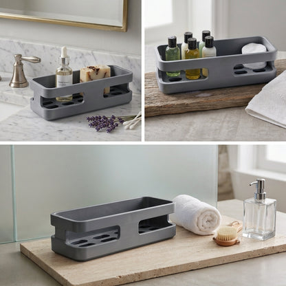 Organizador Flotante para Regadera y Baño con Sistema de Drenaje