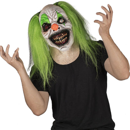 Máscara Payaso Diabólico Ghoulish - Disfraz de Látex, Kankalon para Halloween y Día de Muertos
