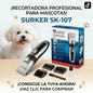 Recortadora De Pelo Para Mascotas Surker SK-107 Inalámbrica USB ️