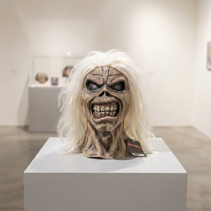 Máscara De Látex Eddie Killers Iron Maiden Licenciada Para Disfraz Y Halloween