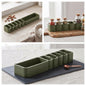 Organizador de Especias para Cocina de Plástico Multiusos (24.7 x 5.3 x 7.8 cm)