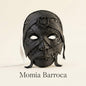 Máscara Veneciana "Momia Barroca" en Relieve | Estilo Gótico, Misterioso y Elegante para Fiestas y Cosplay