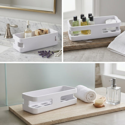 Organizador Flotante para Regadera y Baño con Sistema de Drenaje