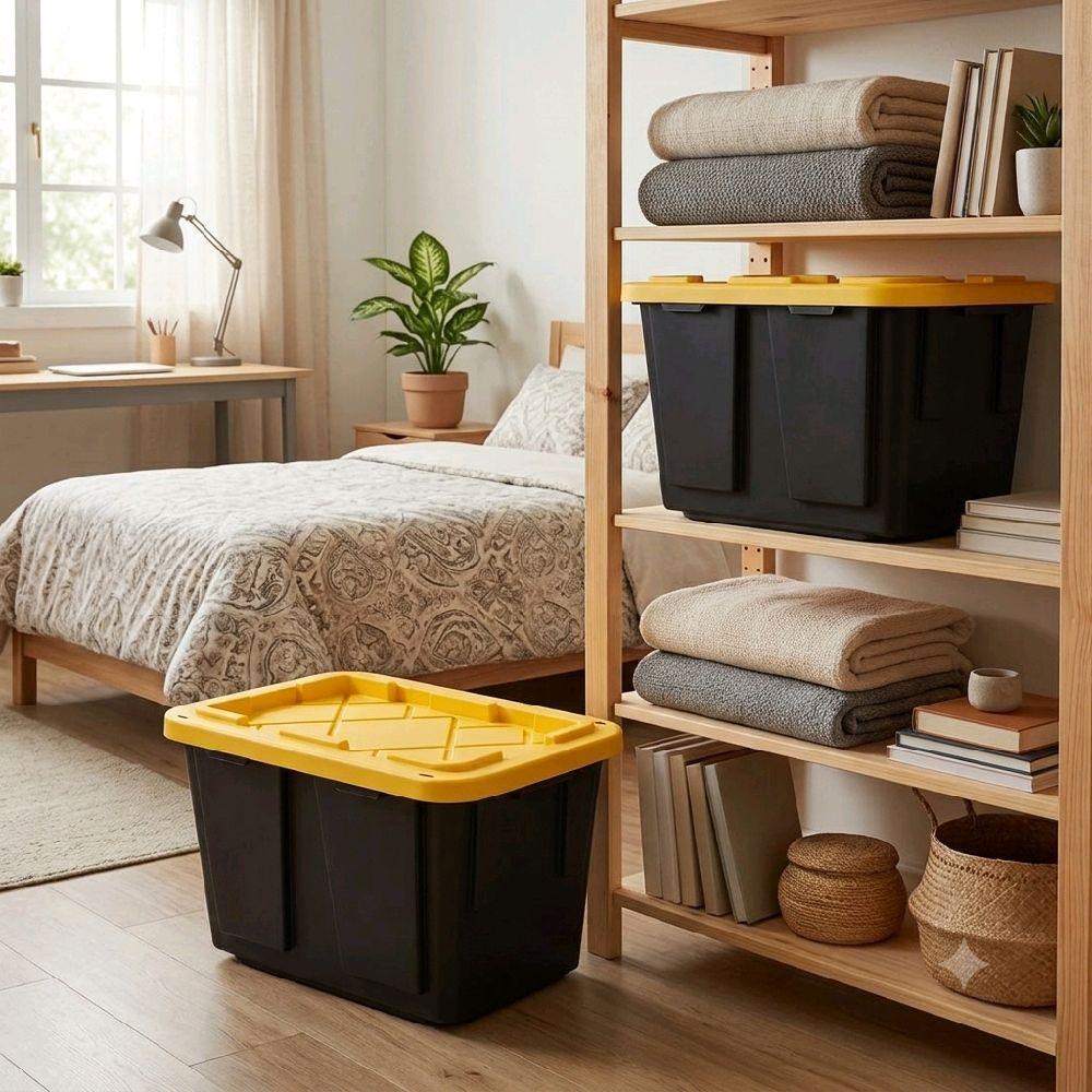 GreenMade Caja Organizadora de 45.42 Litros para Almacenamiento Eficiente y Ordenado