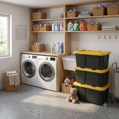 GreenMade Caja Organizadora de 45.42 Litros para Almacenamiento Eficiente y Ordenado