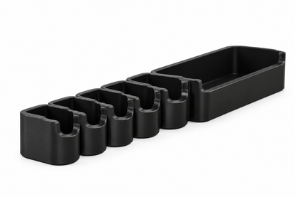 Organizador de Especias para Cocina de Plástico Multiusos (24.7 x 5.3 x 7.8 cm)