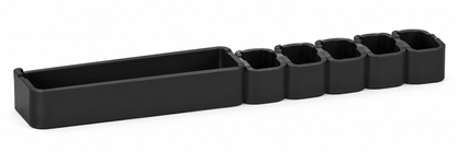 Organizador de Especias para Cocina de Plástico Multiusos (24.7 x 5.3 x 7.8 cm)