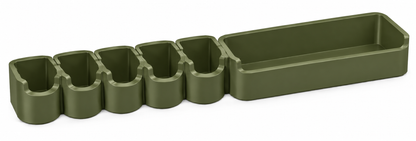 Organizador de Especias para Cocina de Plástico Multiusos (24.7 x 5.3 x 7.8 cm)