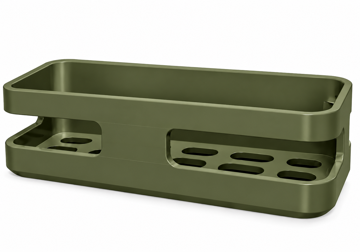 Organizador Flotante para Regadera y Baño con Sistema de Drenaje