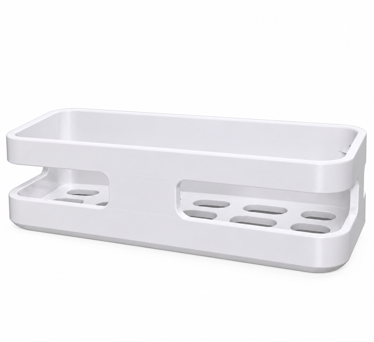 Organizador Flotante para Regadera y Baño con Sistema de Drenaje