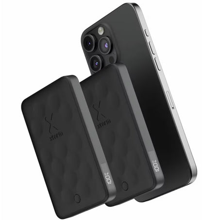 Xtorm Power Bank Magnética Inalámbrica 5,000 mAh DUO 2 Carga Magnética Superfuerte USB-C Portátil con Indicador LED MagSafe Accesorios Celular Ultra Delgado y Portátil