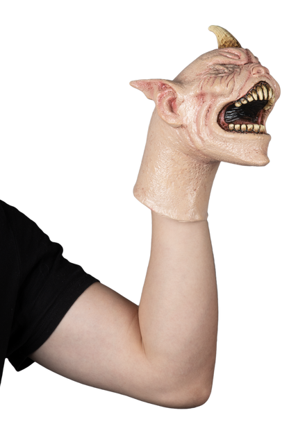 Accesorio "Demon Puppet" Caretas Rev - Ideal para Disfraz, Halloween y Día de Muertos