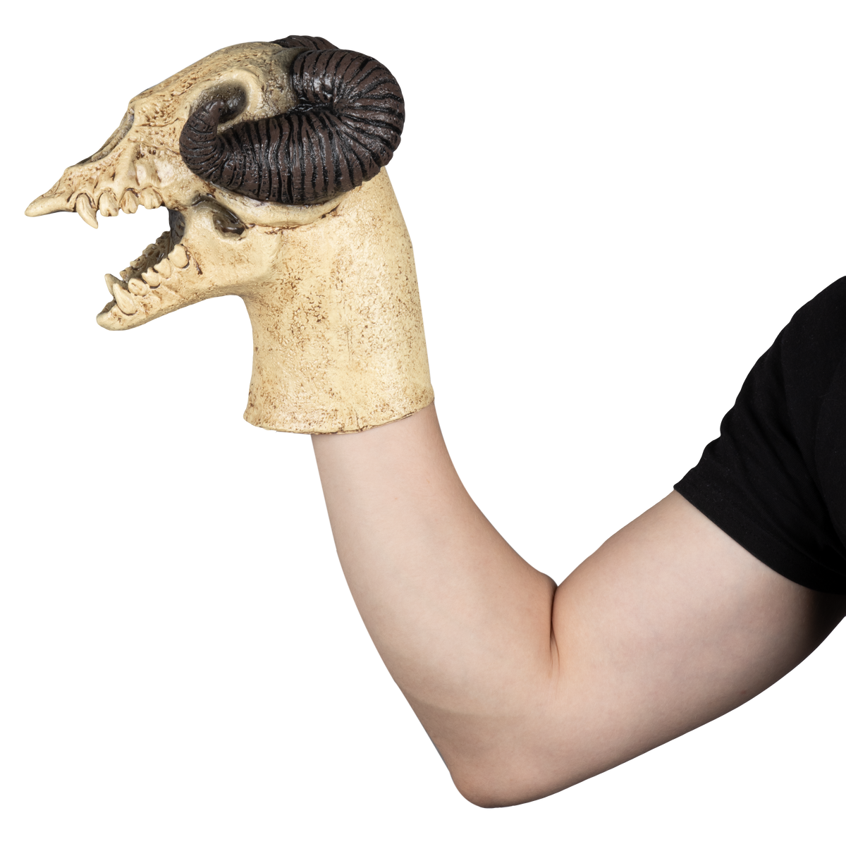 Accesorio "Goat Puppet" Caretas Rev - Ideal para Disfraz, Halloween y Día de Muertos