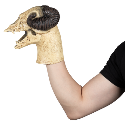 Accesorio "Goat Puppet" Caretas Rev - Ideal para Disfraz, Halloween y Día de Muertos