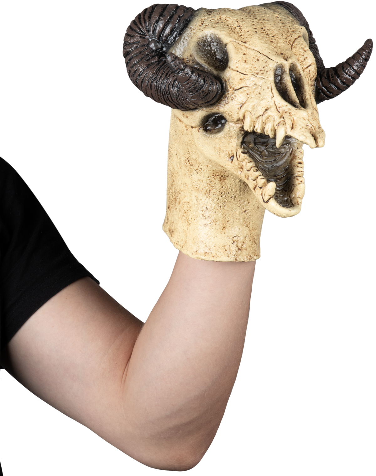 Accesorio "Goat Puppet" Caretas Rev - Ideal para Disfraz, Halloween y Día de Muertos