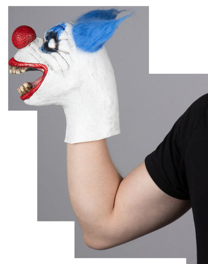 Accesorio "Wacky Clown Puppet" Caretas Rev - Ideal para Disfraz, Halloween y Día de Muertos