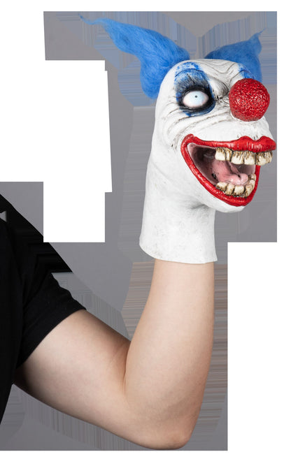Accesorio "Wacky Clown Puppet" Caretas Rev - Ideal para Disfraz, Halloween y Día de Muertos