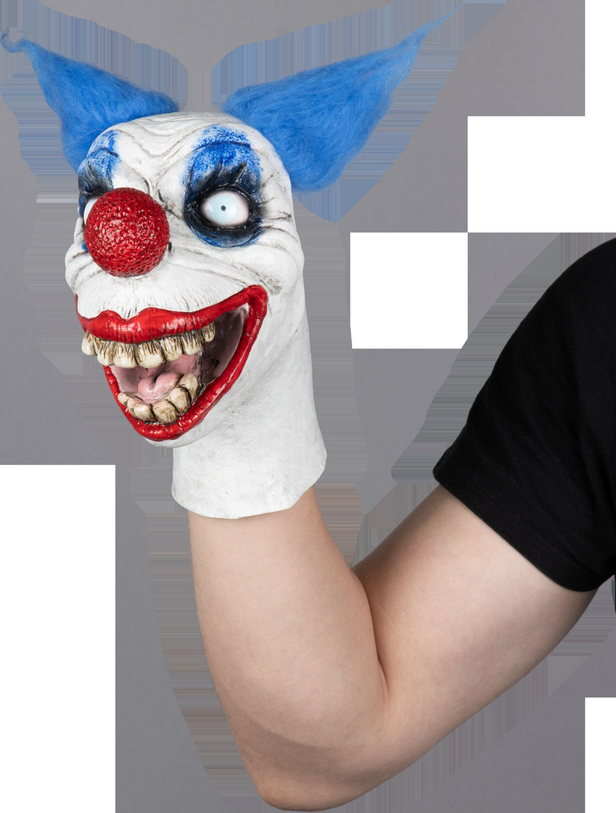 Accesorio "Wacky Clown Puppet" Caretas Rev - Ideal para Disfraz, Halloween y Día de Muertos
