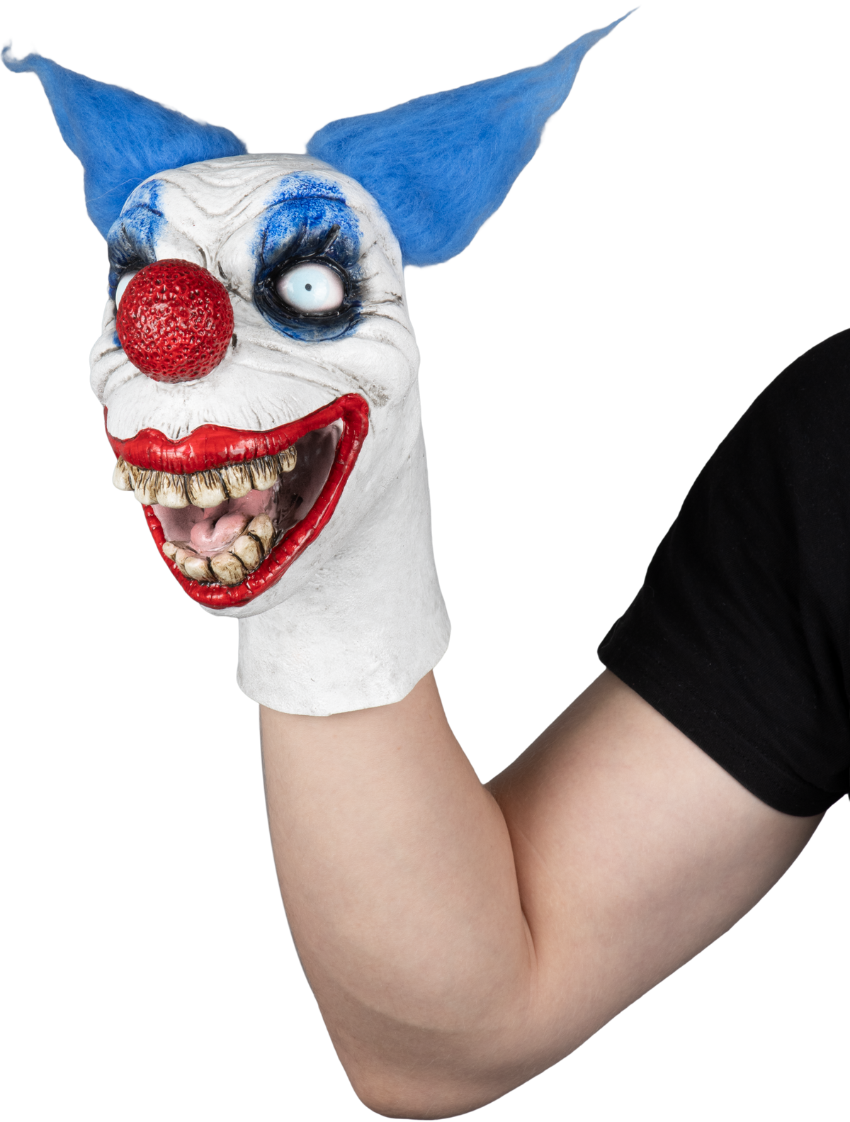 Accesorio "Wacky Clown Puppet" Caretas Rev - Ideal para Disfraz, Halloween y Día de Muertos