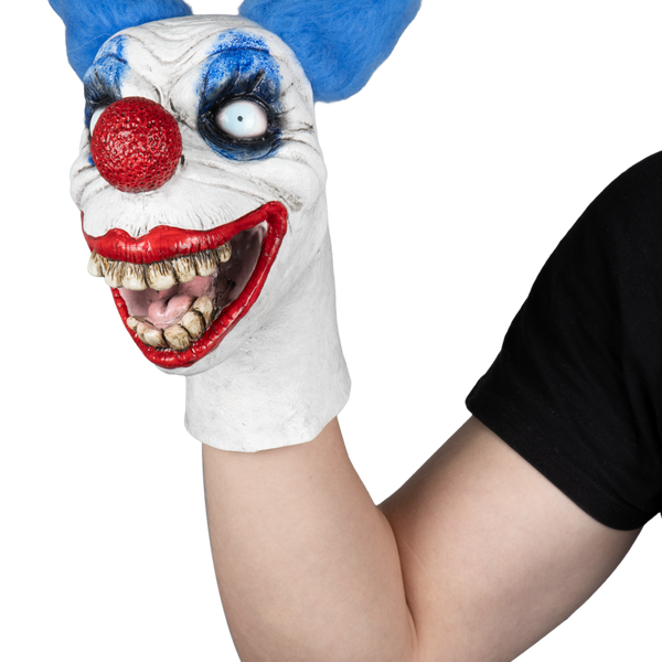 Accesorio "Wacky Clown Puppet" Caretas Rev - Ideal para Disfraz, Halloween y Día de Muertos