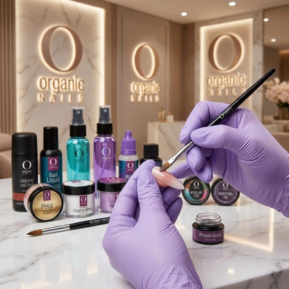 Kit Profesional para Aplicación de Uñas de Acrílico Pro Kit System Organic Nails