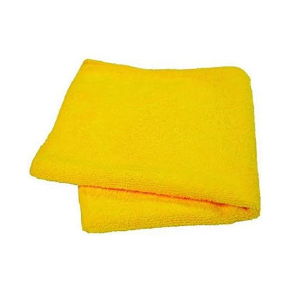 Kit de 5 Paños de Microfibra Multiusos Color AMARILLO de 40.6x40.6cm