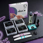 Kit Profesional Press On System Organic Nails – Sistema Completo Soft Gel (Incluye Tips, Gel Adhesivo 15g y Mini Lámpara)