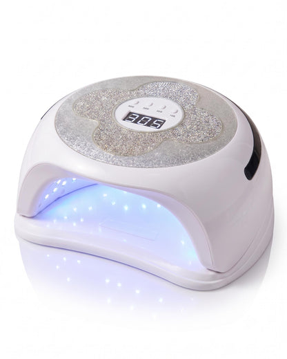 Lampara Para Uñas con diseño de flor FANTASY COLOR Lamp 288 W - Blanca