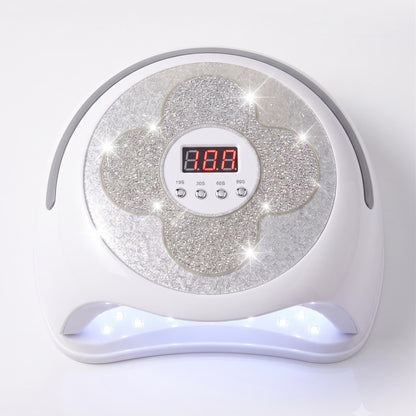 Lampara Para Uñas con diseño de flor FANTASY COLOR Lamp 288 W - Blanca