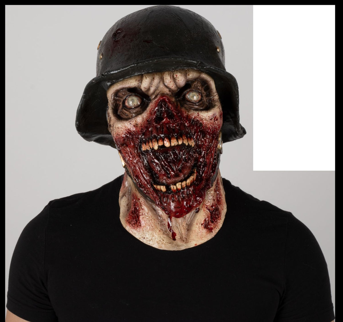 Máscara 1945 Soldado Ghoulish - Disfraz de Látex para Halloween y Día de Muertos