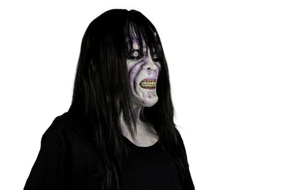 Máscara Aida Ghoulish - Disfraz de Látex, Multifilamento lacio para Halloween y Día de Muertos