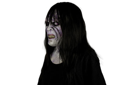Máscara Aida Ghoulish - Disfraz de Látex, Multifilamento lacio para Halloween y Día de Muertos
