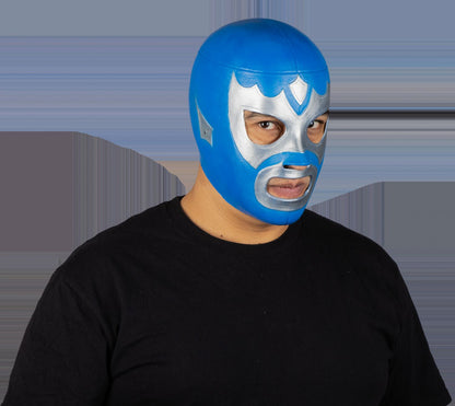 Máscara Alas de Plata Mundial - Disfraz de Látex para Halloween y Día de Muertos