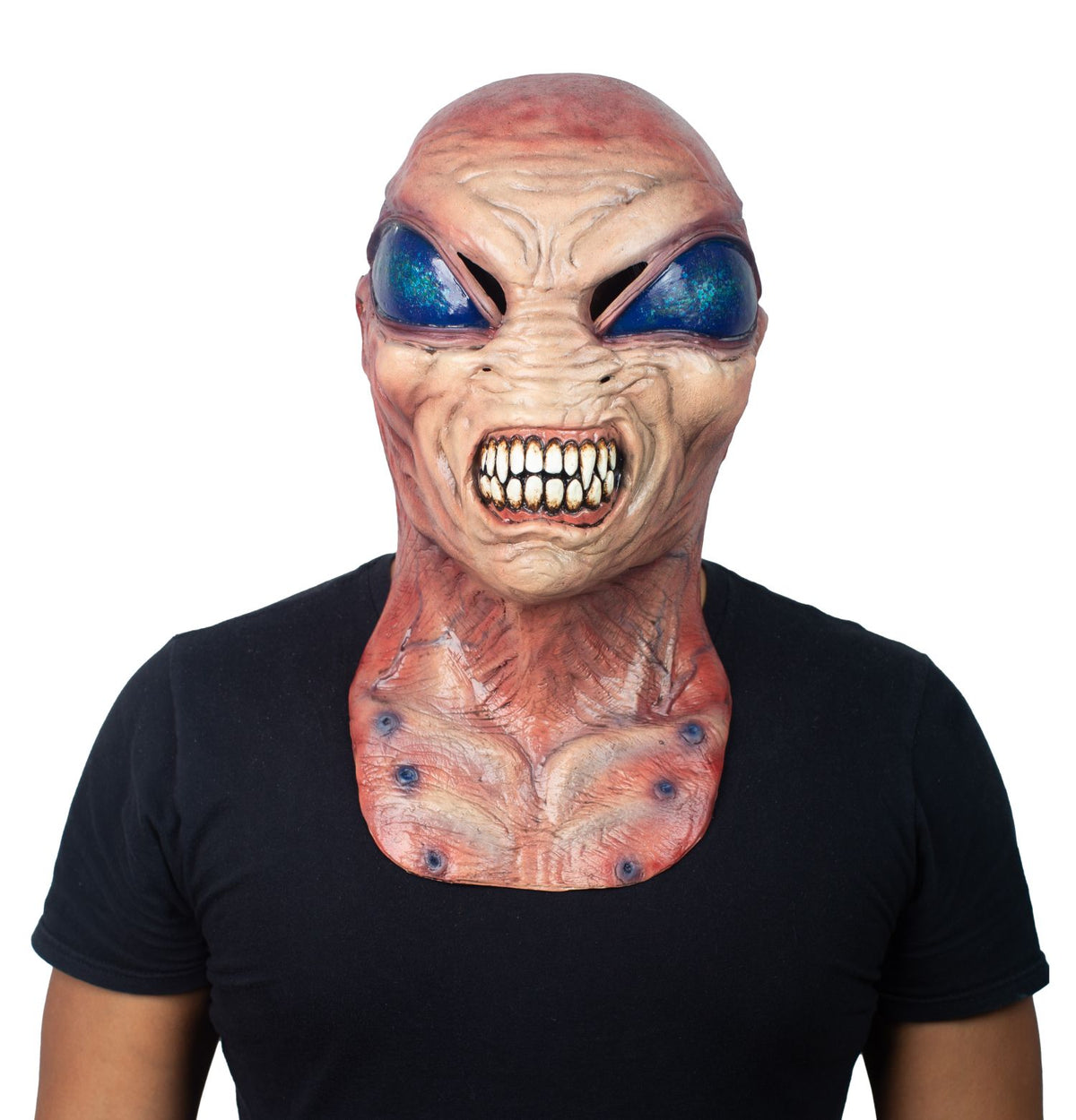 Máscara Alien Garo Ghoulish - Disfraz de Látex para Halloween y Día de Muertos