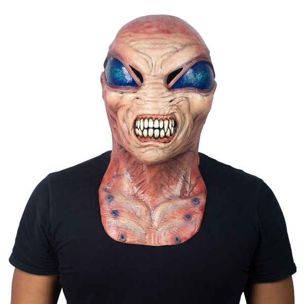 Máscara Alien Garo Ghoulish - Disfraz de Látex para Halloween y Día de Muertos